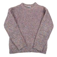 Světlerůžovo-barevný třpytivý svetr Matalan