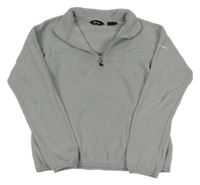 Šedá funkční fleecová mikina s rolákem Berghaus