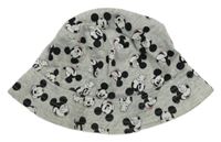 Šedý klobouk s Mickeym H&M vel. 110-128