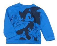 Modrá mikina se Sonicem H&M