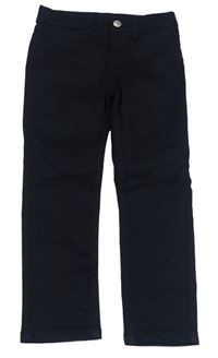 Černé slim fit rifle zn. H&M