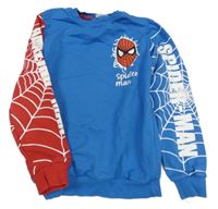 Modro-červená mikina se Spider-manem 