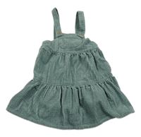 Khakišedé manšestrové šaty s kapsou MANOR