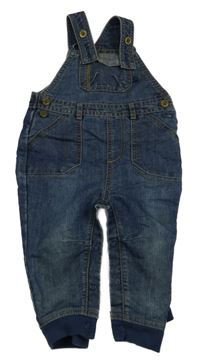 Tmavomodré riflové laclové kalhoty George