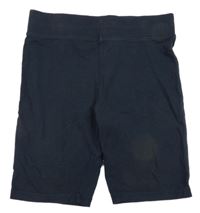 Tmavomodré legínové kraťasy George