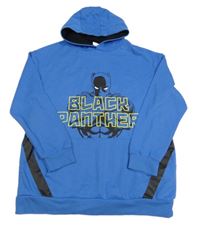 Modrá mikina s Black Pantherem a kapucí zn. Primark