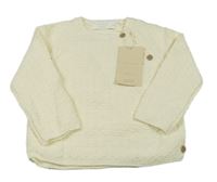 Nové - Krémový zavinovací svetr Leigh Tucker