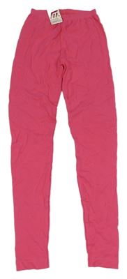 Nové - Tmavorůžové legíny