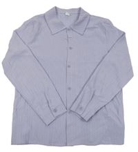 Lila pruhovaná halenka Shein