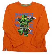 Červené triko s Lego Ninjago Primark