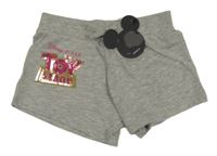 Nové - Šedé melírované bavlněné kraťasy s nápisem z flitrů - Toy Story Primark