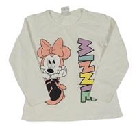 Bílé triko s Minnie Zara