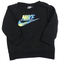 Černá mikina s logem Nike