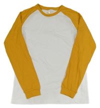 Bílo-okrové triko Urban