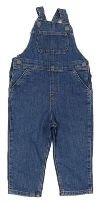 Modré laclové rifle H&M