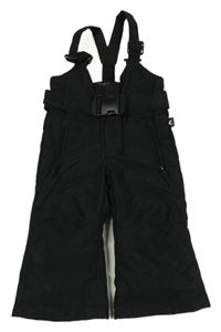 Černé šusťákové funkční laclové oteplovačky McKinley