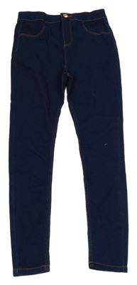 Tmavomodré tregíny rifllového vzhledu Denim Co.