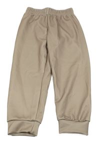 Béžové sportovní tepláky 