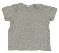 Šedé melírované tričko H&M