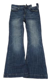 Nové - Tmavomodré flare rifle H&M