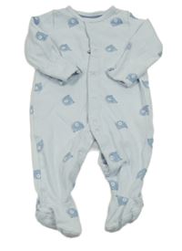 Světlemodrý overal s medvídky Mothercare