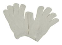 Bílé peelingové prstové rukavice Primark