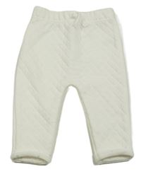 Bílé žebrované tepláky Dunnes STORES 