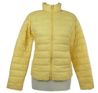 Dámská žlutá šusťáková zateplená bunda Primark 