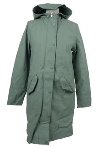 Dámský světlekhaki nepromokavý kabát s kapucí Fahsyee