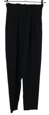 Dámské černé paper bag kalhoty Amisu vel. 32