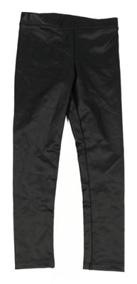 Černé potažené legíny H&M