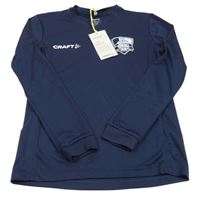 Nové - tmavomodré sportovní triko Craft