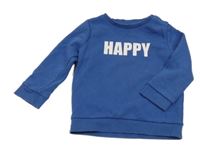 Tmavomodrá mikina s nápisem F&F