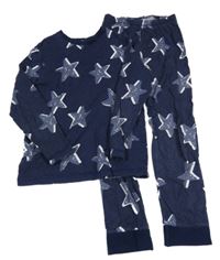 Tmavomodré pyžamo s hvězdami George