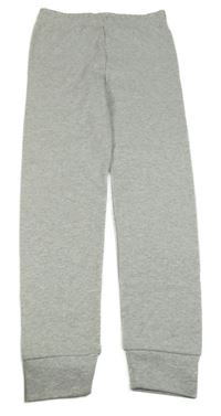 Šedé melírované tepláky 