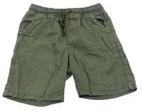 Khaki riflové kraťasy Rebel