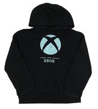 Černá mikina X-box s kapucí Primark