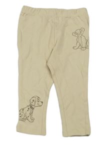 Béžové tepláky se Simbou Mothercare