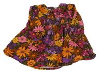 Barevné kytičkované šaty Next 