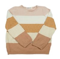 Barevný pruhovaný svetr H&M