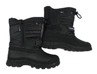 Nové - Černé šusťákovo/gumové zimní boty Trespass vel. 35