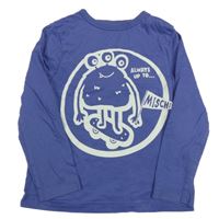 Fialové triko s příšerkou George 