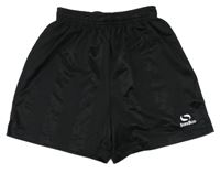 Černé sportovní kraťasy s logem Sondico 