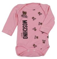 Růžové body s medvídkem Moschino 