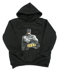 Černá mikina s Batmanem a kapucí 