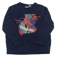 Tmavomodrá mikina se Spider-manem MARVEL