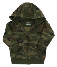 Army propínací oversize mikina s kapucí PRIMARK