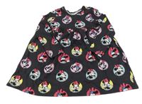 Černo-barevné puntíkaté šaty s Minnie George