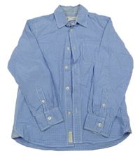Modro-bílá kostkovaná košile H&M