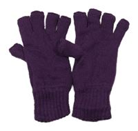 Purpurové prstové rukavice
